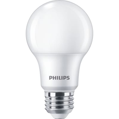 Philips - 8.8A19/PER/930/P/E26/DIM 6/1FB T20 - LED Bulb, A19, 8.8 Watts ...