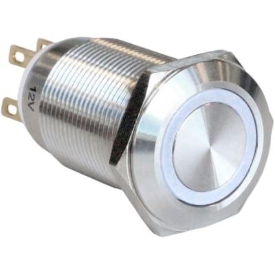 Bulgin - MPI005R28LSWH12 - 19mm Stainless Steel Vandal Resista - RS