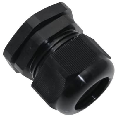 Mencom - PCG-M25R-B - Cable Gland, M25, Plastic Gland, Black 0.351 - 0. ...