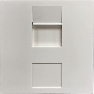 Tripp Lite - N042U-W01-S - UK Style Keystone Wall Plate, Unloaded