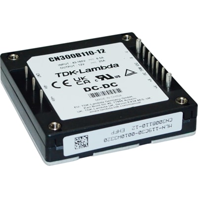 TDK-Lambda - CN300B110-15/LC - DC-DC Converter, 300W, 43-160Vin, 15Vout ...