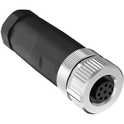 Banner Engineering - Bfw-m12f8-8x - Field Wireable Connector, M12 