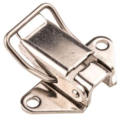 RS PRO - 1929627 - Stainless Steel Toggle Latch Lockable 5.24 x 1.54 x  0.8in (133 x 39 x 20mm) - RS