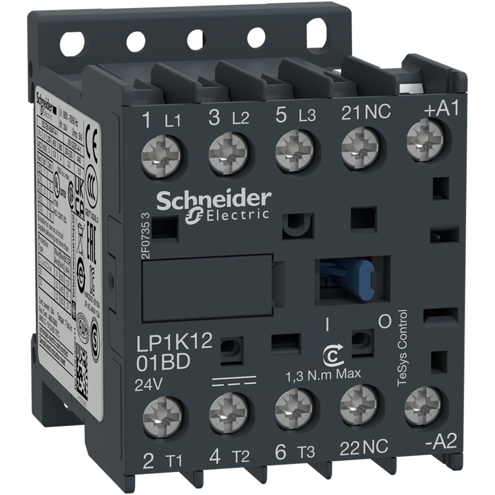 Contacteur de puissance Schneider Electric TeSys LP1K1…