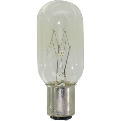 EIKO - 25T8DC-130V - Lamp, Incandescent, T8, D.C. Bayonet, Clear