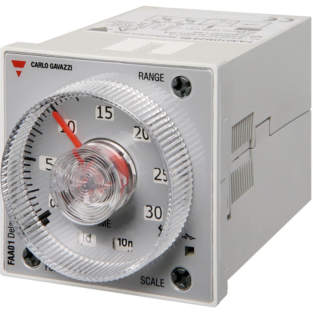 Carlo Gavazzi, Inc. FAA08DW24 Time Delay Relay, Programmable