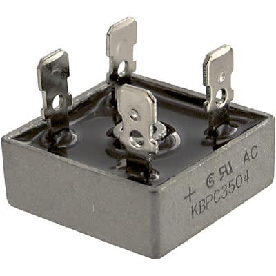 HVCA - KBPC3504 - Bridge Rectifier, Single Phase, 400V, 35A, Through ...