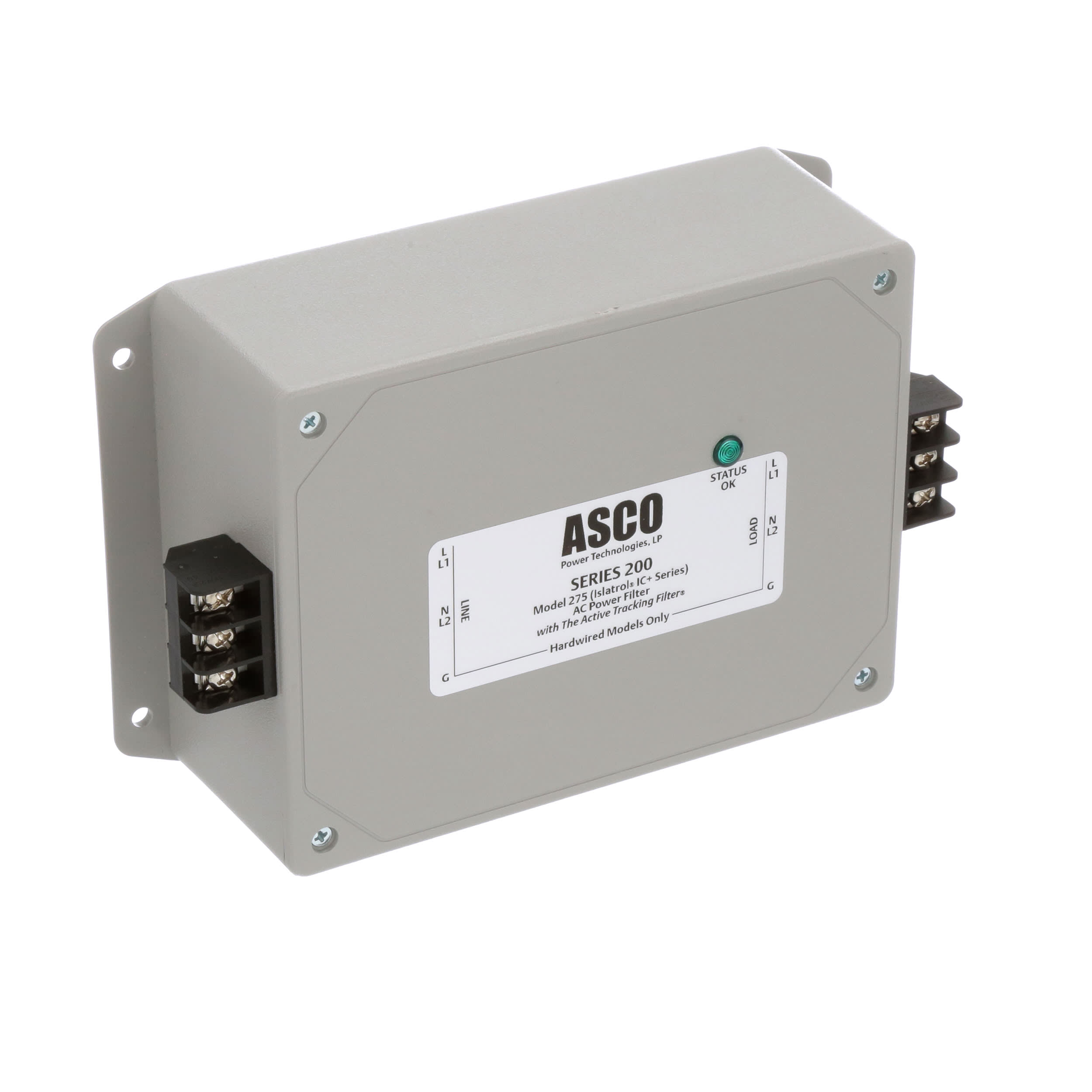 ASCO Power Technologies - IC+115 - Noise Filter, AC, 1 Ph ASCO Power Technologies - IC+115 - Noise Filter, AC, 1 Ph