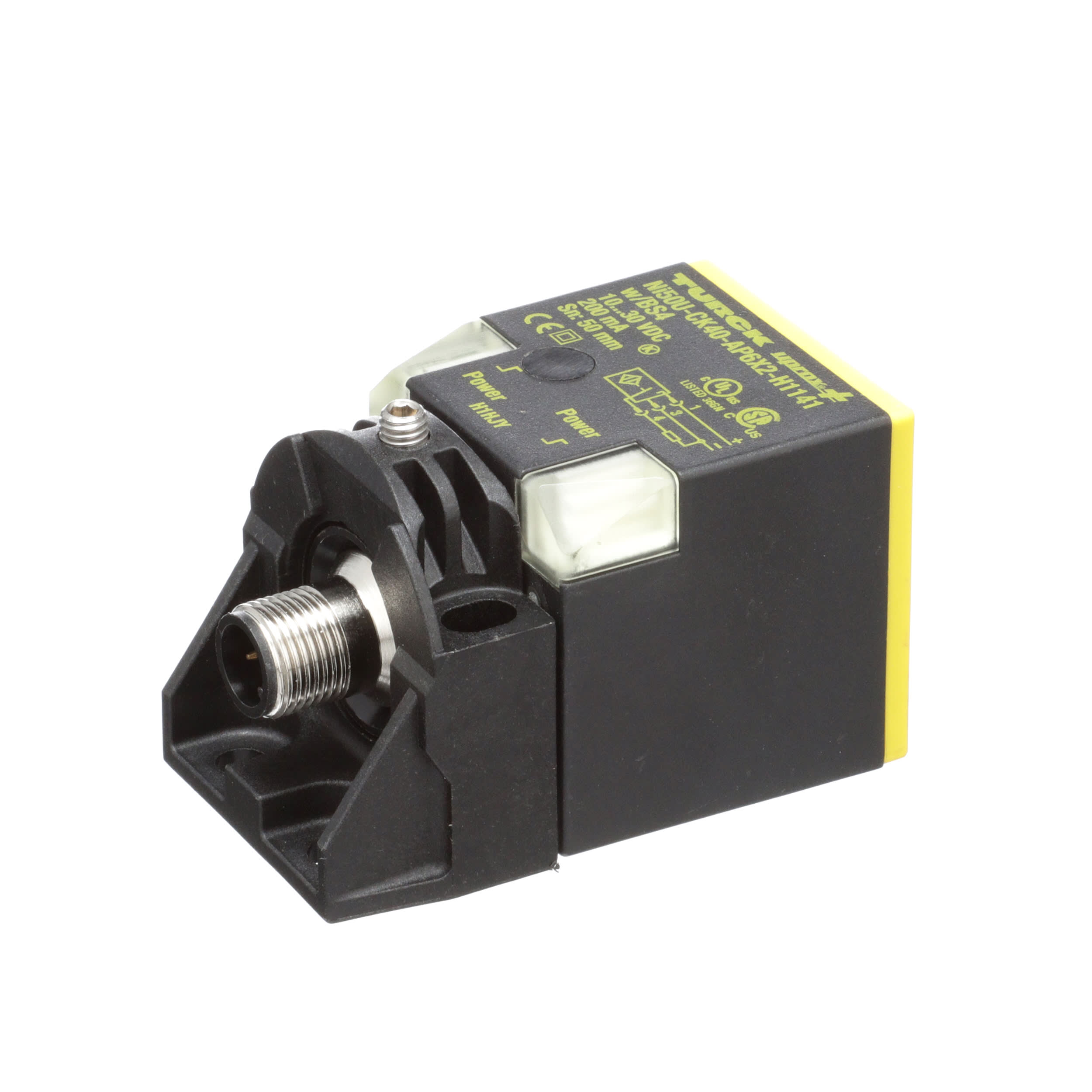 Turck - NI50U-CK40-AP6X2-H1141 W/BS4 - Proximity Sensor 3 Wire 10 