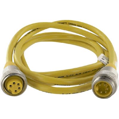 Turck - RSM RKM 50-2M - Cordset, Extension, Minifast, PVC, Str