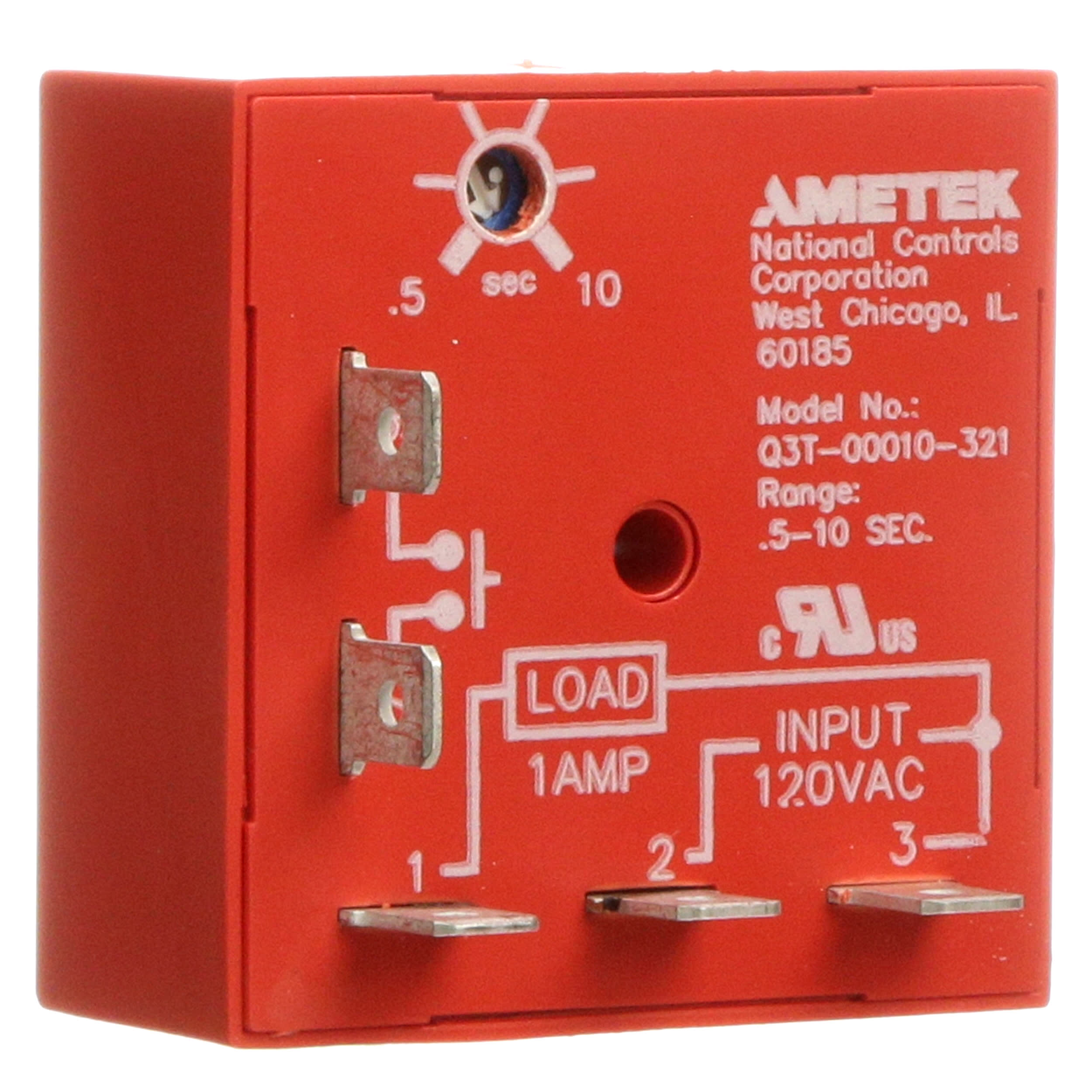 NCC 5 Pin, Time Delay Relay MPN:Q3T-00010-321