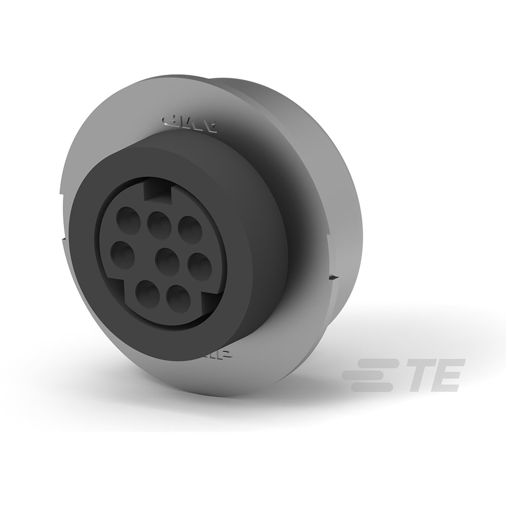 TE Connectivity 7503381 Connector, Mini Circular DIN, Receptacle