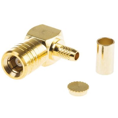 TE Connectivity - 1-1337478-0 - SMB R/A PLG HEX 50OHM GOLD PLATED 