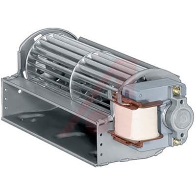 Hot-air blower with shaded-pole motors