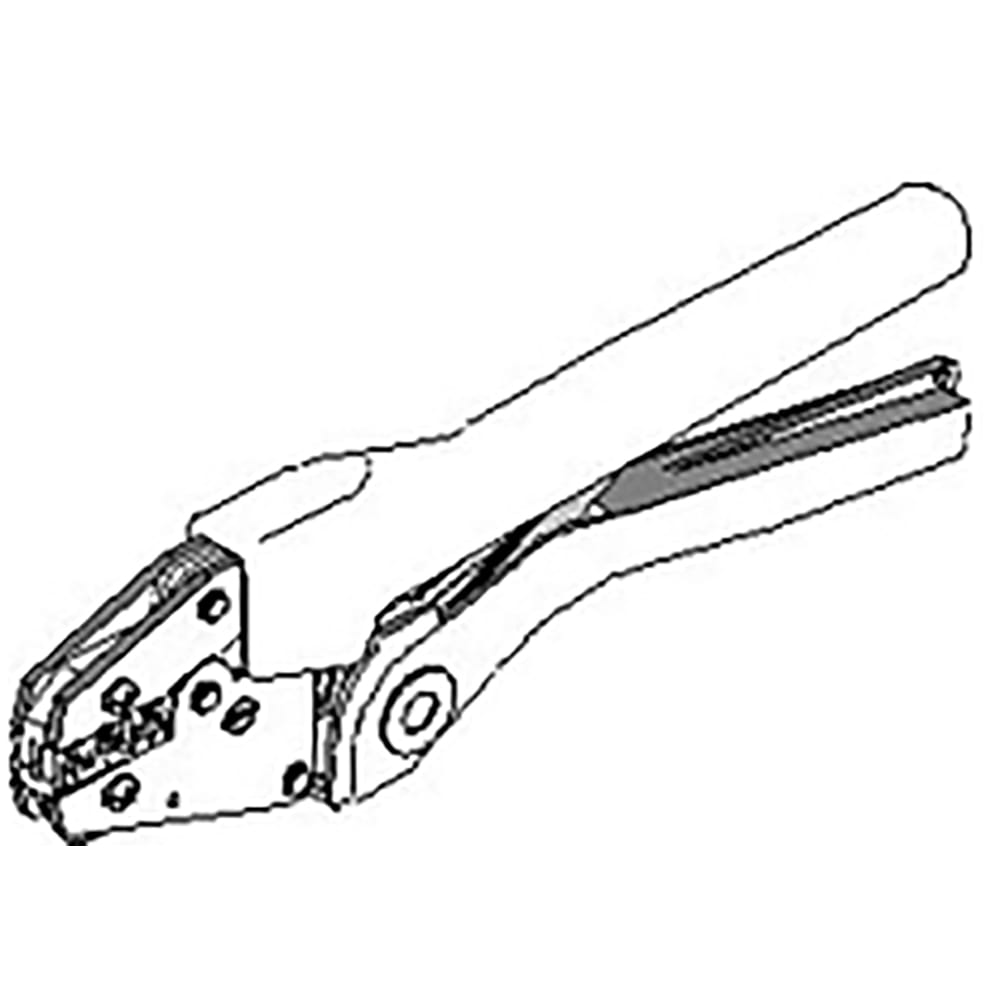 Molex Incorporated 640014100 Crimp Tool for Flag Insulkrimp Quick