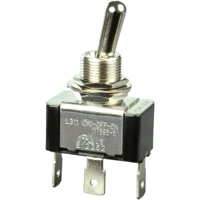 Honeywell - 11TS95-5 - Toggle Switch, SPDT, 3POS, Q.C. Terminals - RS