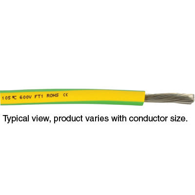 Lapp Group - 4520002 - Hook-Up Wire, 14 AWG, Green/Yellow, X,UL  MTW,CSA,HAR,CE,750V - RS