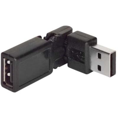 L-com - UADFLEX-1 - Flexible USB Adapter, Type A Male/Female - RS