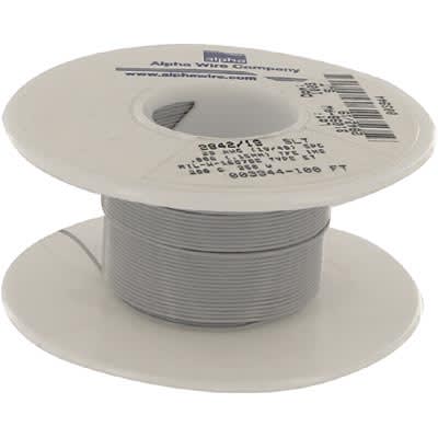2842/19 RD005, Hook-up Wire 28AWG 19/40 PTFE 100ft SPOOL RED