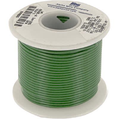 Alpha Wire - 1858/19 GR005 - Hook-Up Wire, 16 AWG, 19x29, TC