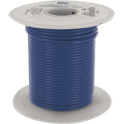 Alpha Wire - 1859/19 BL005 - Hook-Up Wire, 14 AWG, 19x27, TC, PVC Ins, -55  degC, 105 degC, 600 V - RS