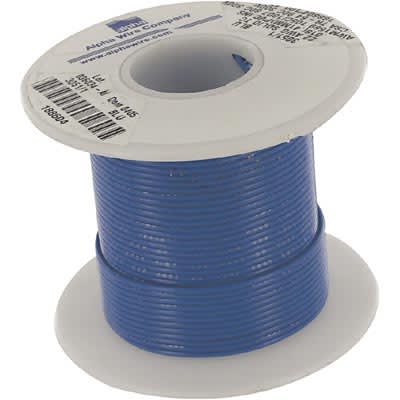 Alpha Wire - 3051/1 BL005 - Hook-Up Wire, 22 AWG, Solid, 0.016 in