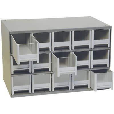 Akro-Mils 19-Series Heavy-duty Steel Storage Cabinets No of drawers: 20;