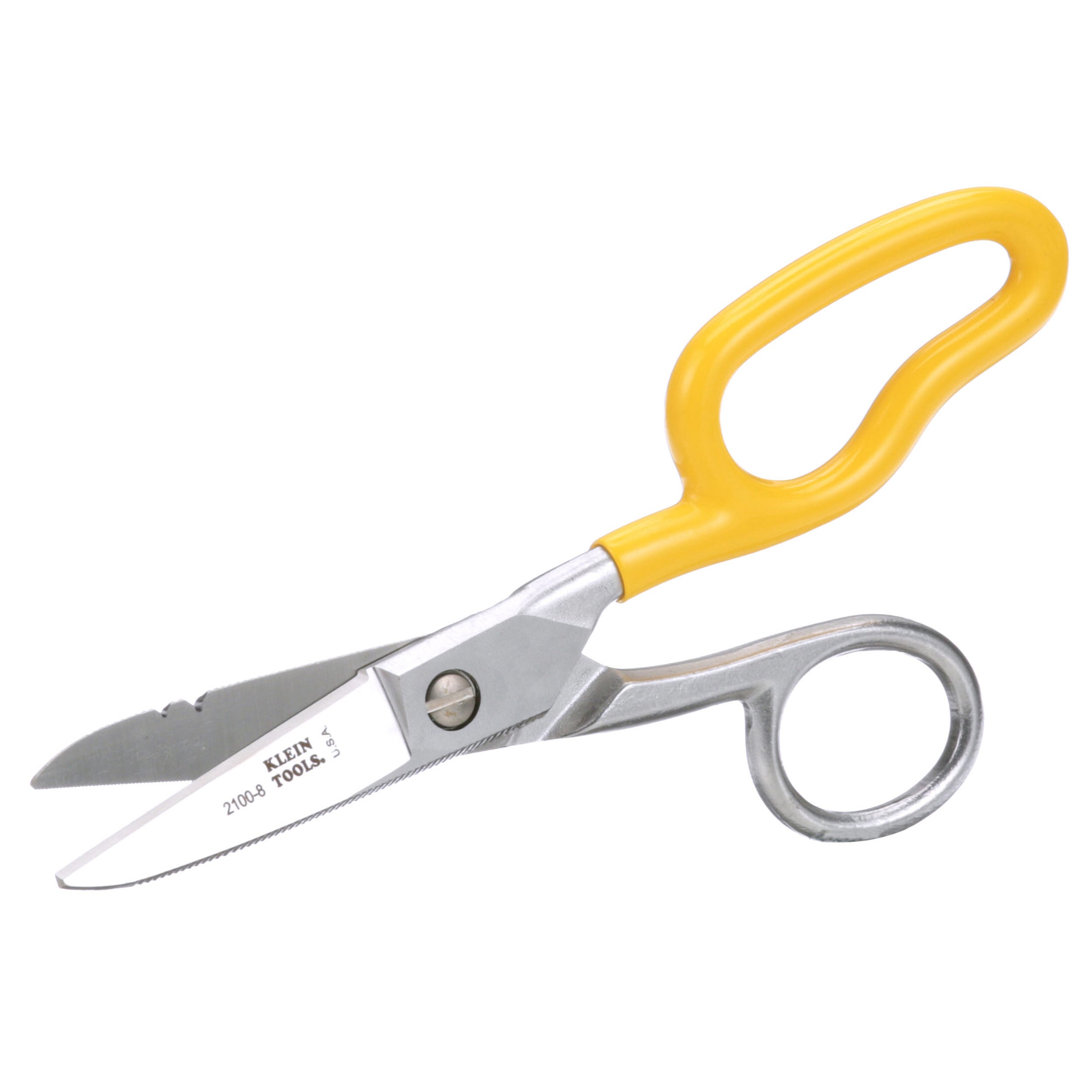 Klein Tools 2100-8 - Free-Fall Snip Stainless Steel