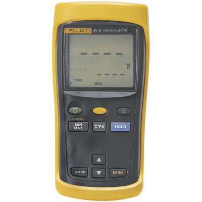 Handheld Digital Thermometer, Fluke 51 II