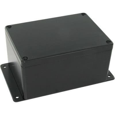 Bud Industries - AN-2805-B - Enclosure, Flanged,Aluminum, Diecast ...