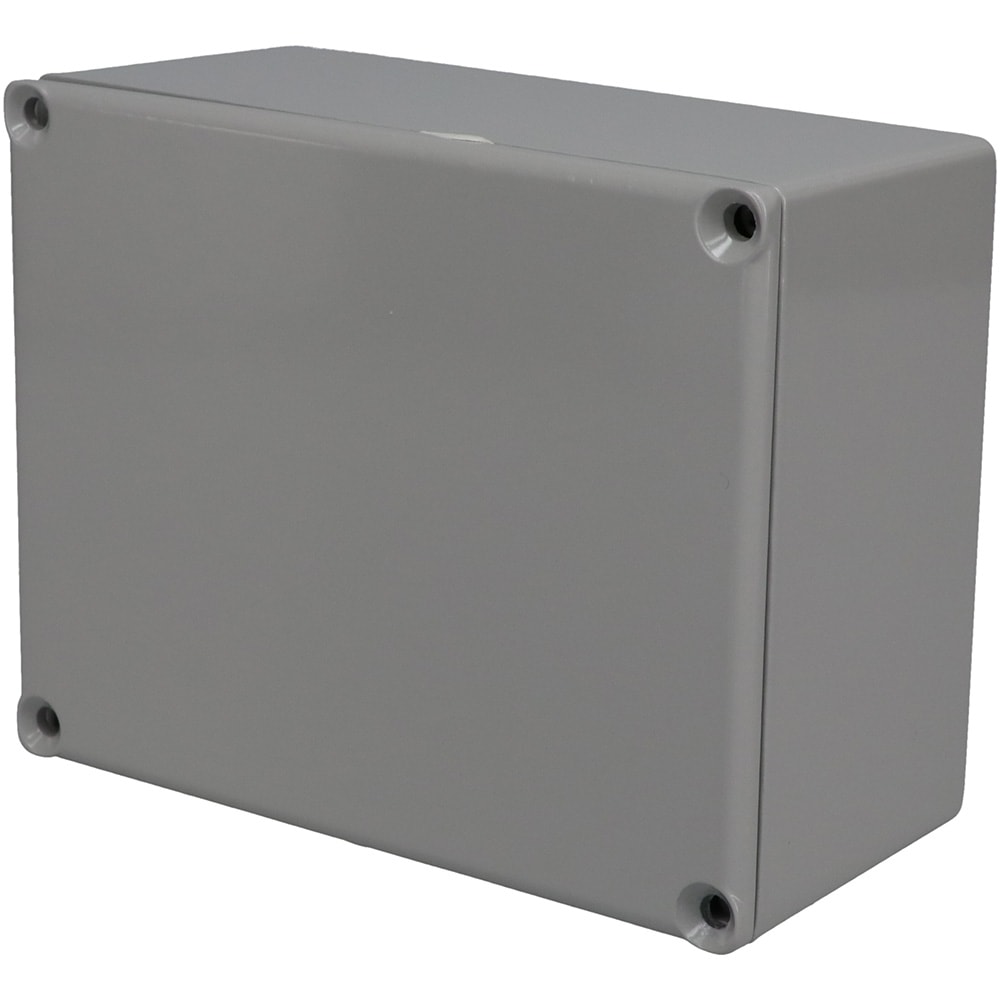 Bud Industries - CU-234-G - Enclosure,Aluminum,Die Cast,Natural,4.688x3 ...