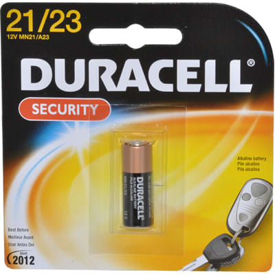 skjorte sekvens give Duracell - MN21B - Battery,Non-Rechargeable,Cylindrical,Alkaline-Manganese  Dioxide,12 VDC,34mAh - RS