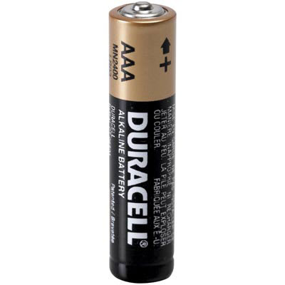 DURACELL DC-MN2400BKD - AAA Battery Size Consumer Battery