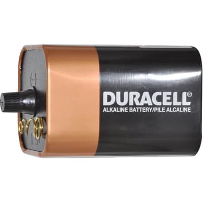 Duracell - MN908 - Battery,Non-Rechargeable,Lantern,Alkaline,6VDC,11.5Ah,Threaded  Stud,Lantern - RS