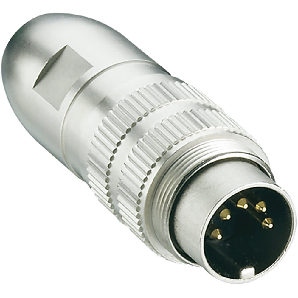 Lumberg - 0332 08-1 - Circular Male Connector w/Shielding IP68 ...