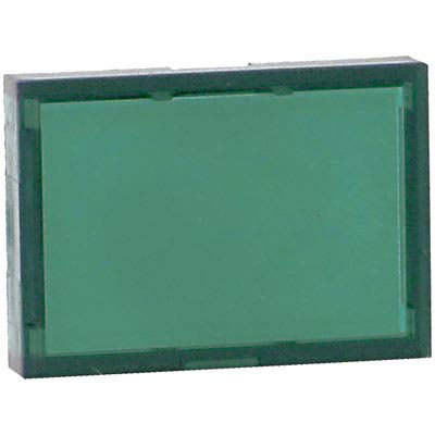 TE Connectivity - 64T5 - Set, Pushbutton Lens, Green, Alcoswitch Brand,  Rectangular - RS