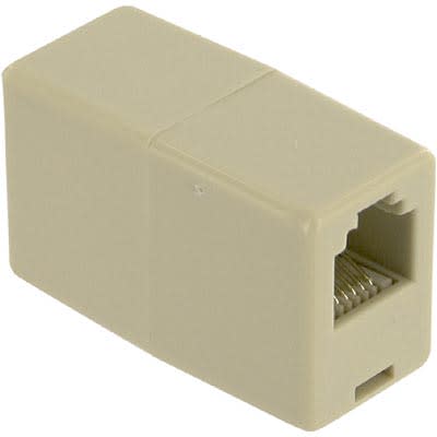 GC Electronics - 30-9682-BU - Coupler, Modular, 6, Straight