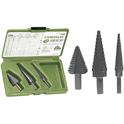 Greenlee step drill bit set new arrivals