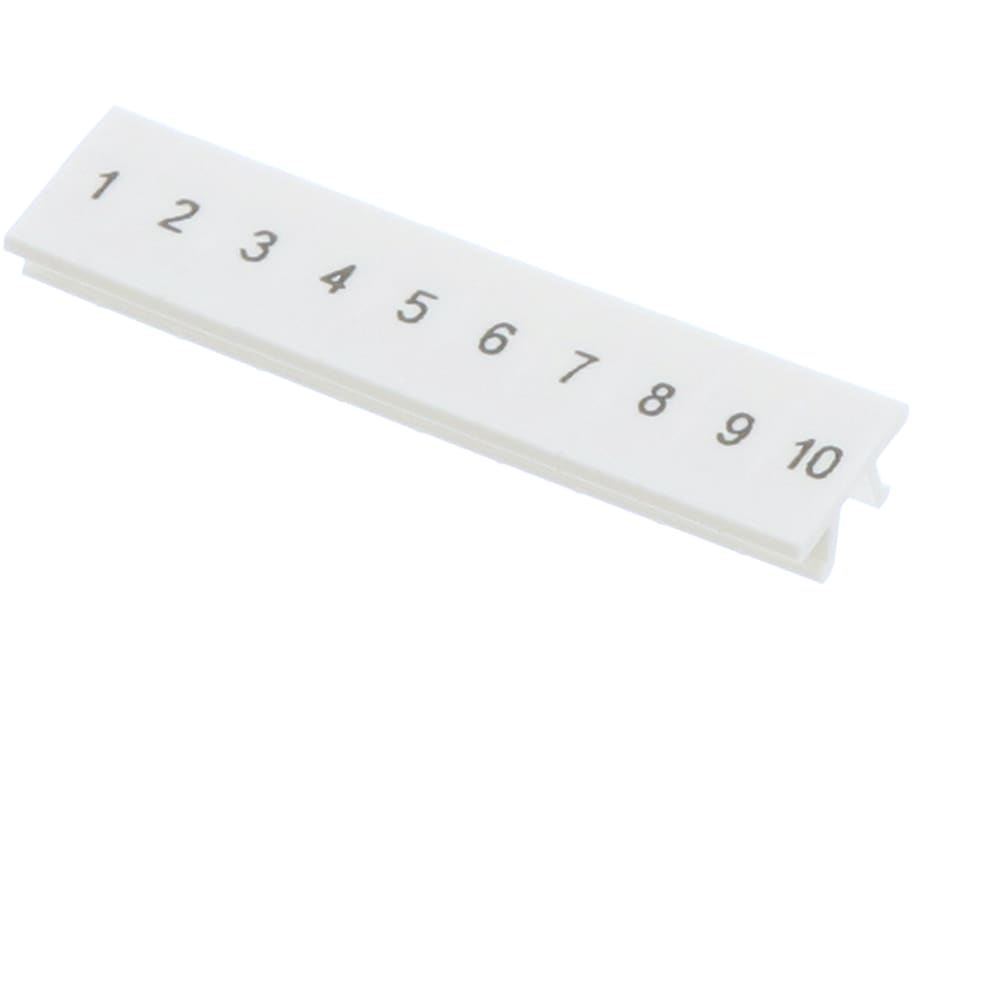 Phoenix Contact 08057390001 Terminal Block Marker Strip, White