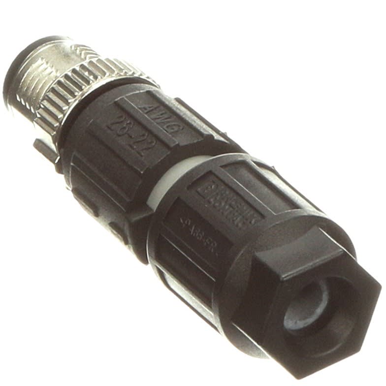 Phoenix Contact - 1521575 - Circular M12 Plug, A Coded, 4 Position 