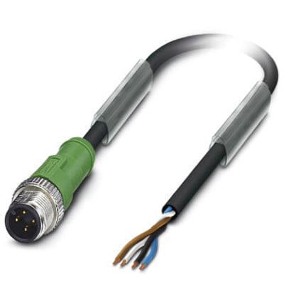 Phoenix Contact - 1668056 - Cable Assembly, M12 Male Straight 
