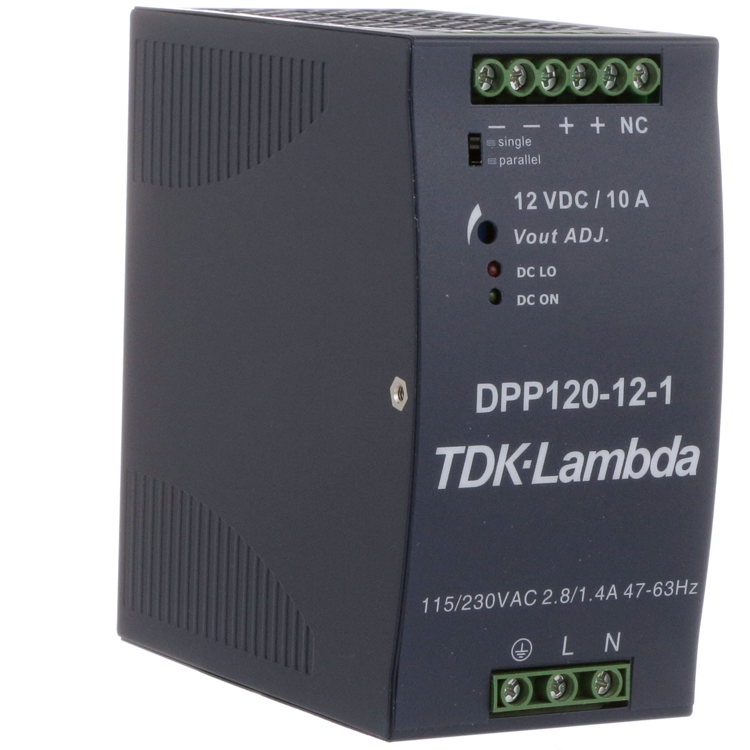 Dpp120 12 1 Tdk Lambda Acdc Din Rail Power Supply Psu 49 Off 4251