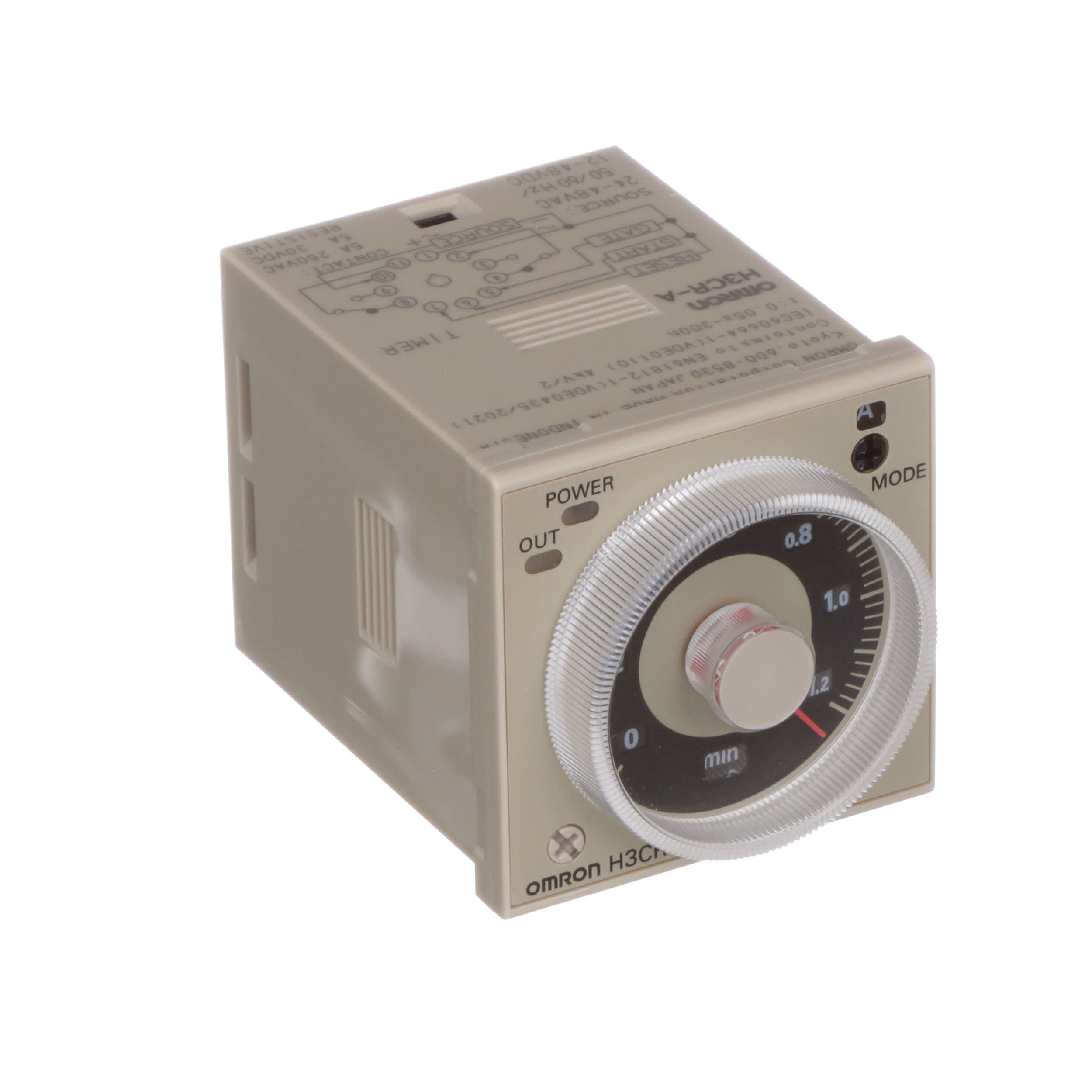 Omron Automation - H3CR-A AC24-48/DC12-48 - Timer, Multi, 5A
