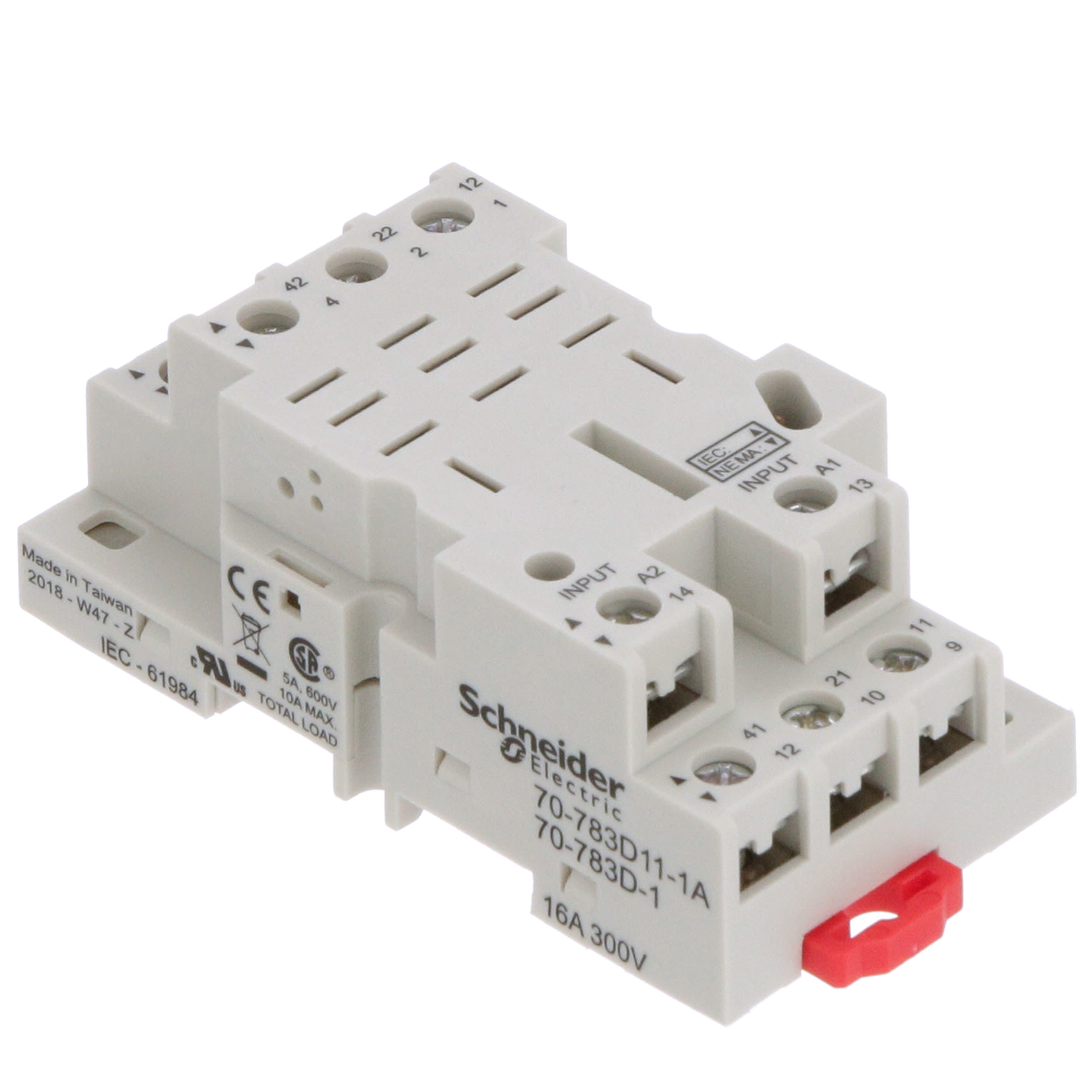 Schneider Electric/Legacy Relays - 70-783D11-1A - Relay Socket 11 Pin ...