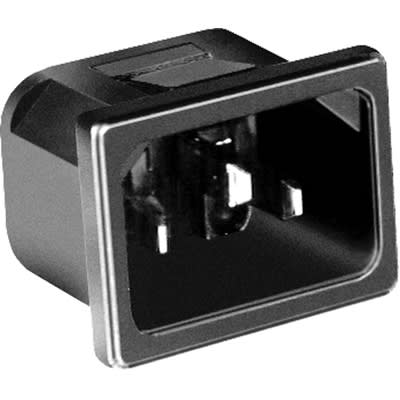 TE Connectivity - 6ESRMC2 - AC Male Power Inlet Connector