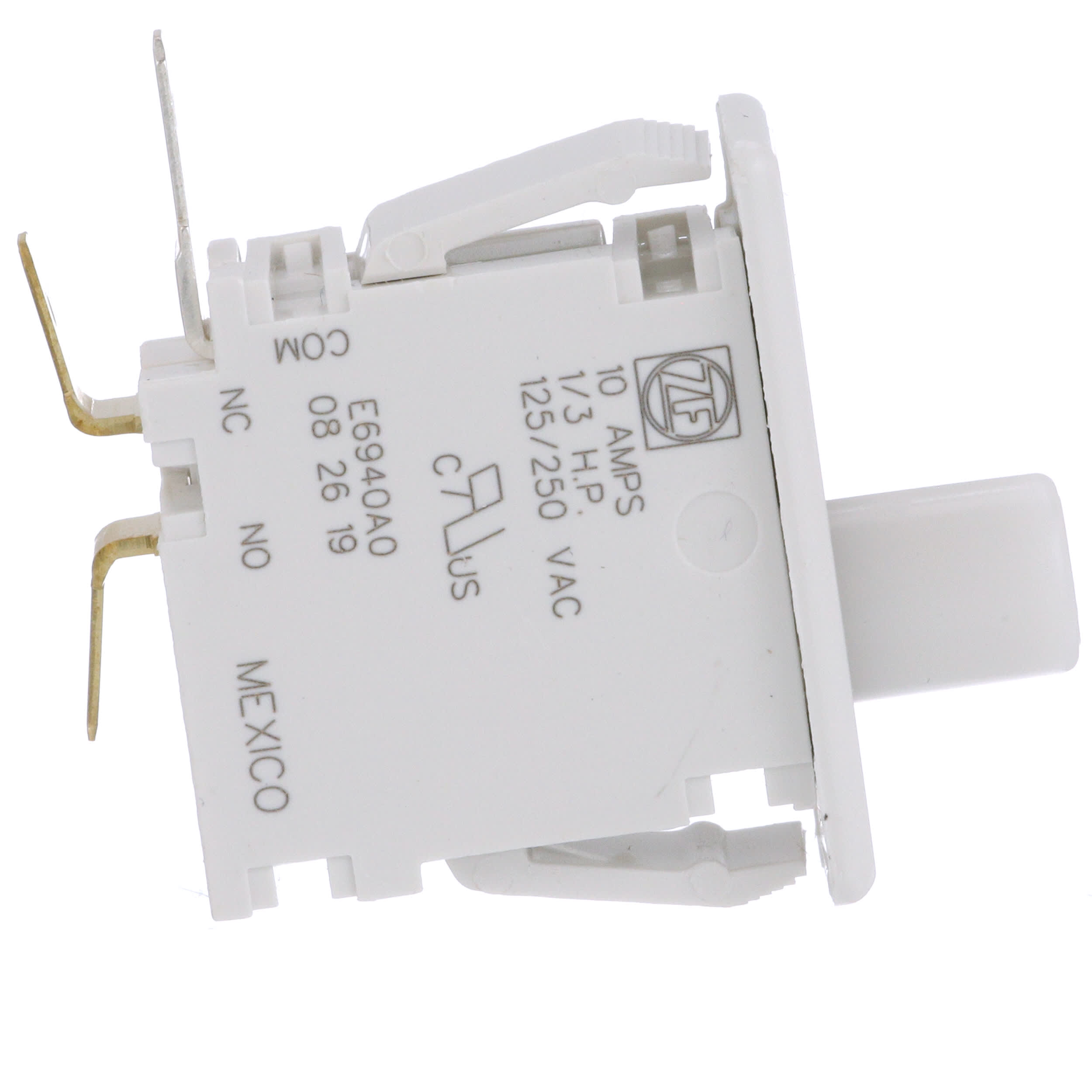 ZF Electronics - 0E69-40A0 - Switch, Pushbutton, SPDT, N.O/N.C, ON-MOM ...