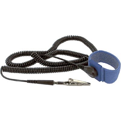 Desco - 09069 - Wrist Strap, Elastic Adjustable, Elastic Adjustable, 12  ft., 2.5 to 13 - RS