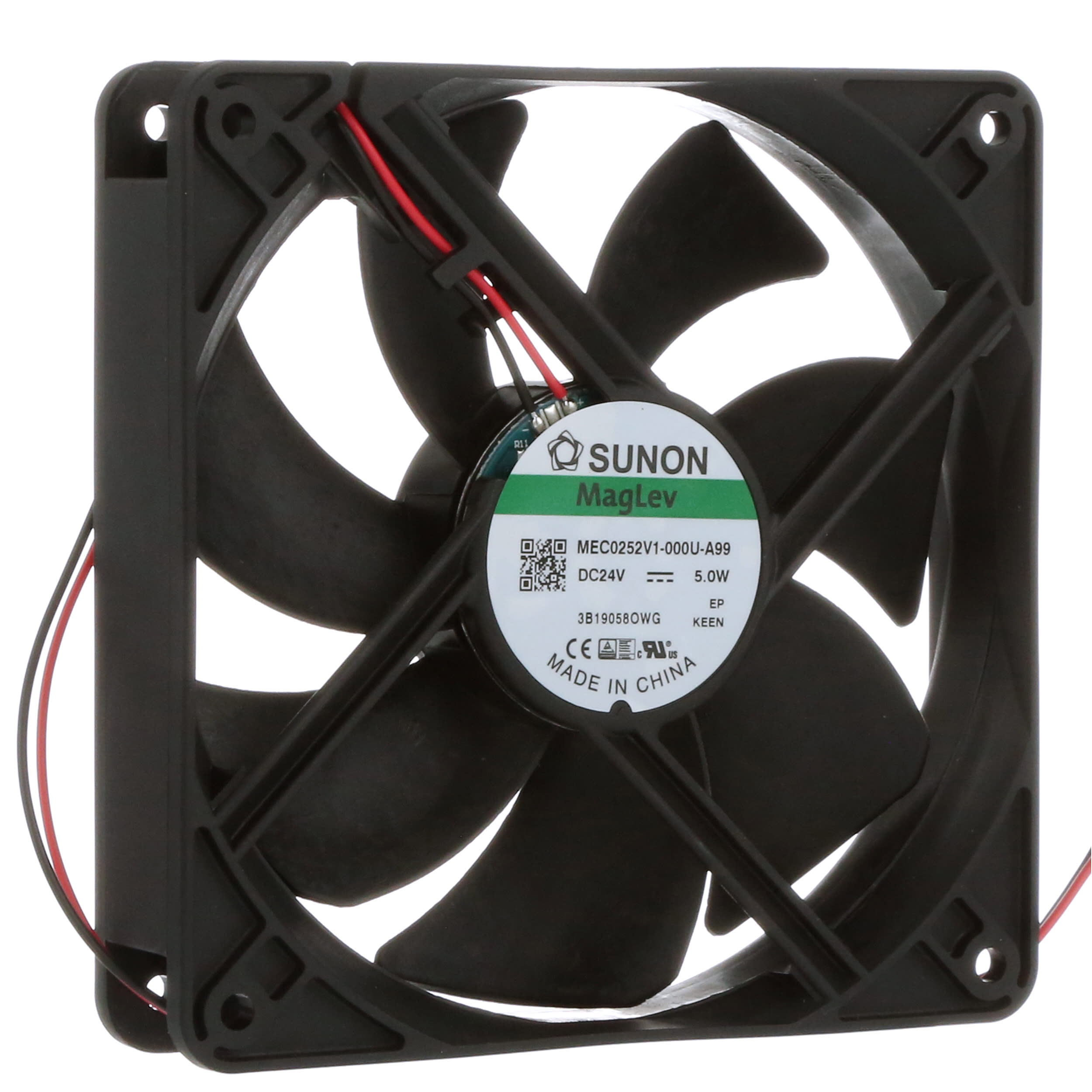 1PC SUNON EEC0252B1-000U-G99 24V 5.0W 12025 12CM Inverter Cooling Fan