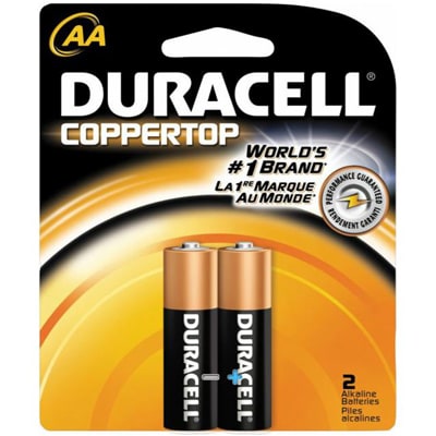 4 piles Duracell LR6 / AA alcaline 1.5V NON RECHARGEABLES - Piles