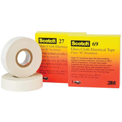 RS PRO White Double Sided Paper Tape, Non-Woven Backing, 25mm x 50m